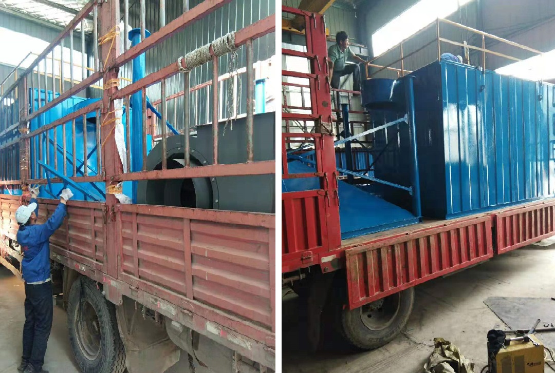 除尘器装车发往四川