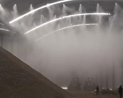 高压水造雾除尘设备在水泥厂粉尘车间的具体应用有哪些